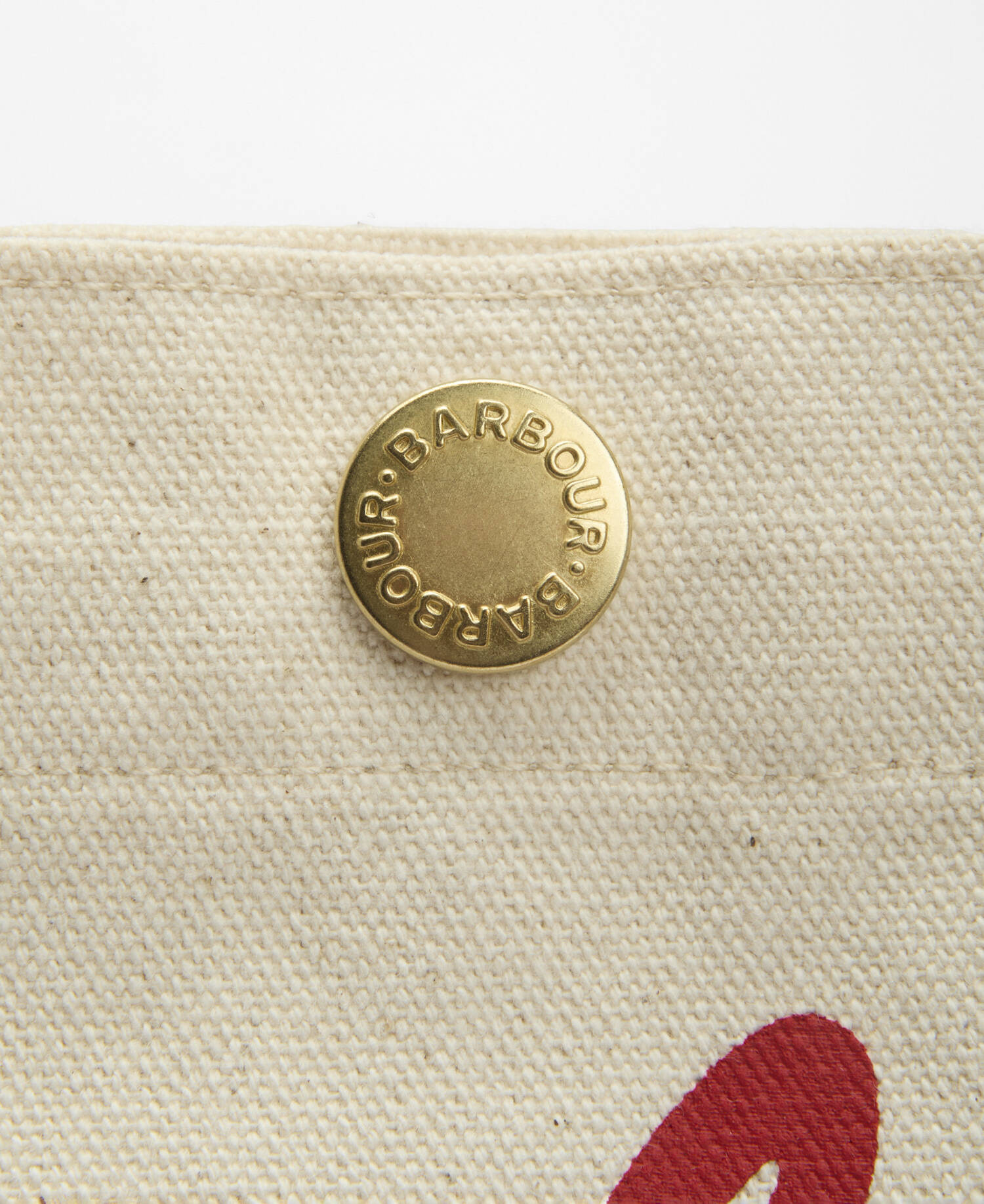 Script Tote Bag Red Logo image number 4