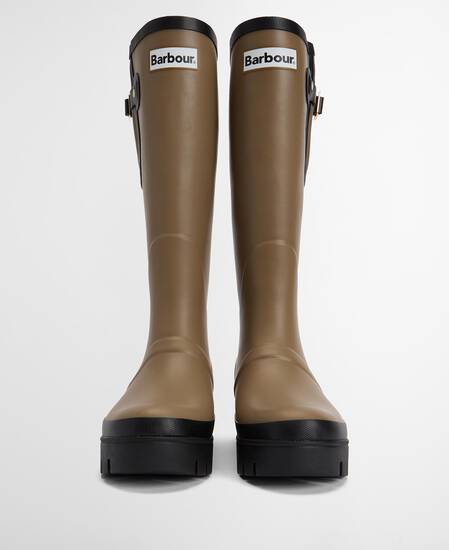 Stivaletti in gomma Leighton Military Brown/Black