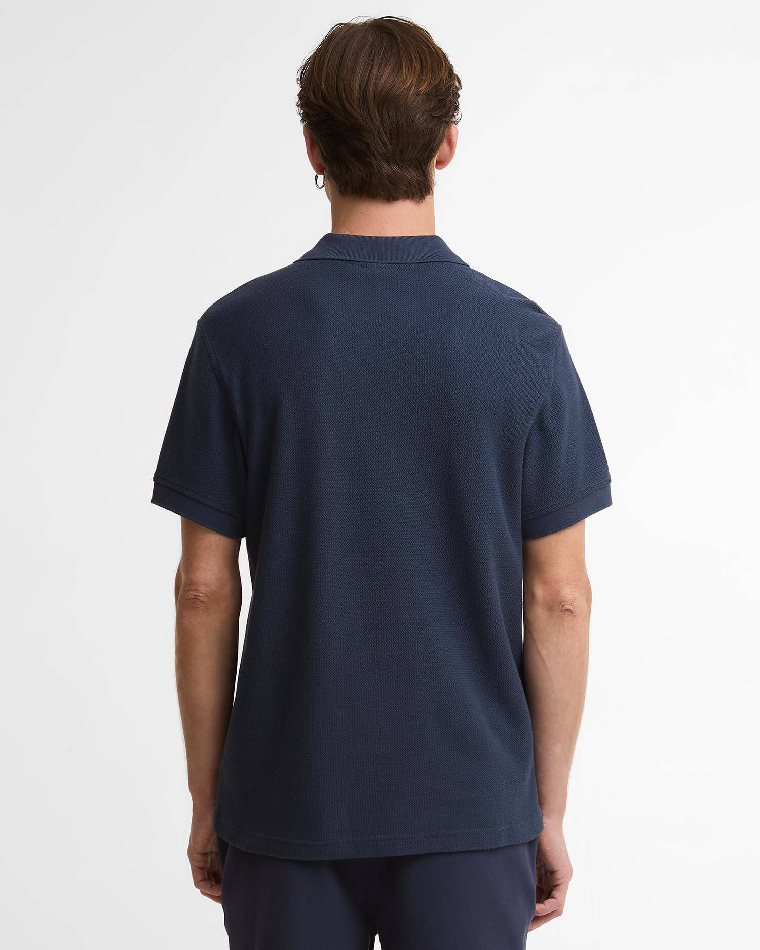 Poloshirt Milbank Textured Oxford Navy image number 2