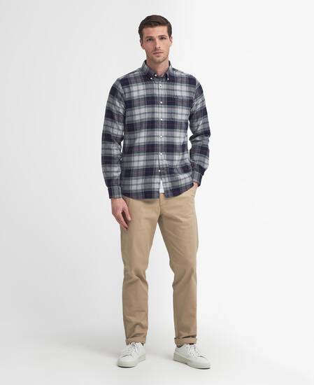 Kyeloch Tailored Long-Sleeved Shirt Blue Granite Kyeloch Tailored Long-Sleeved Shirt Blue Granite
