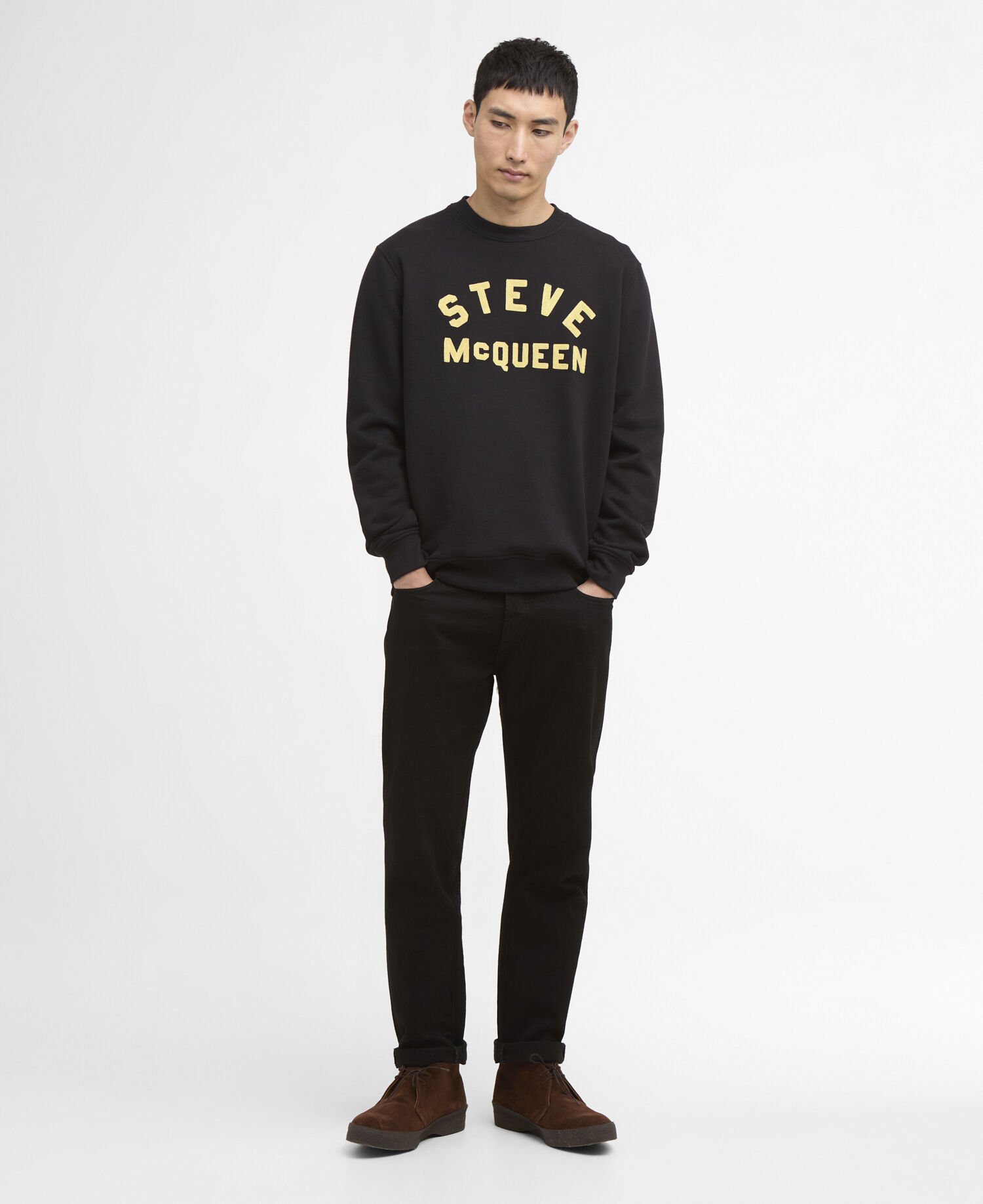 Chainstitch Sweatshirt Black