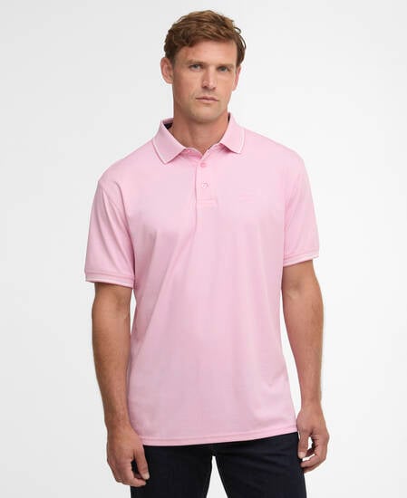 Heydon Short-Sleeved Polo Shirt Pink