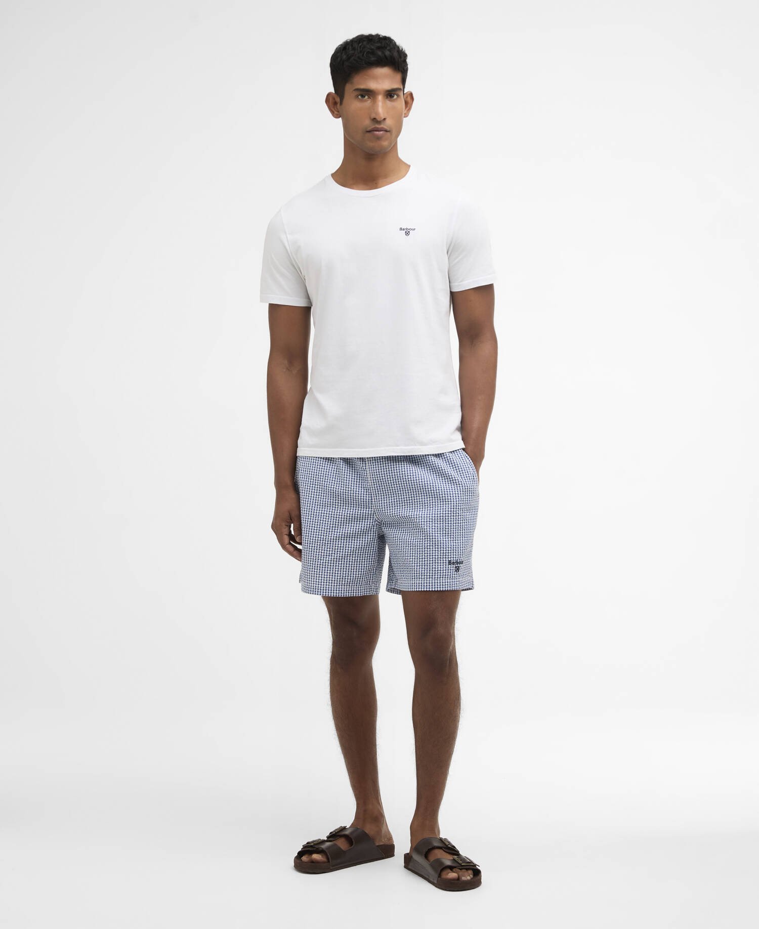 Badeshorts Gingham Seersucker image number 0