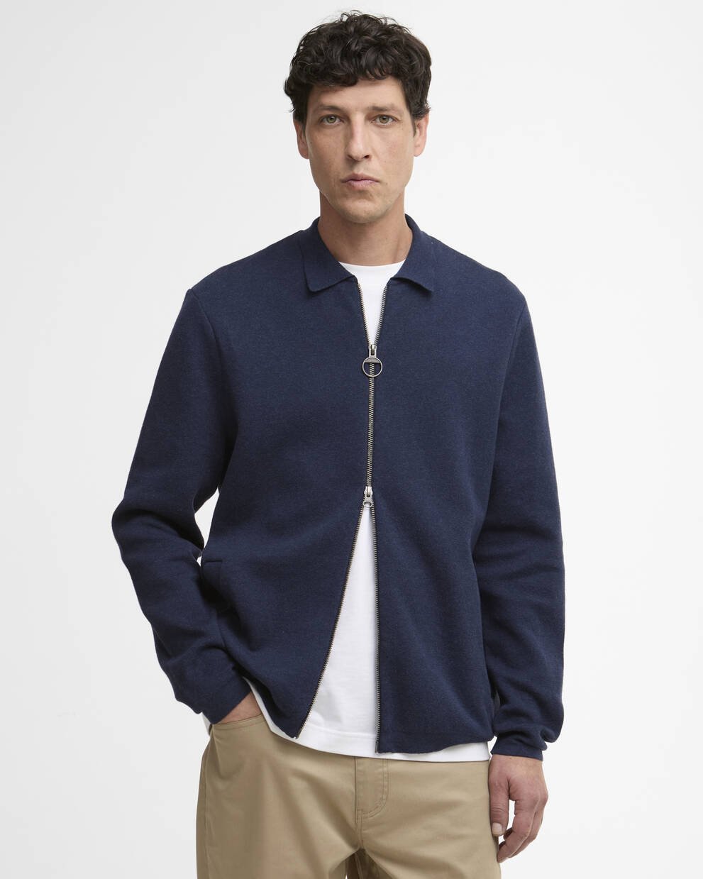 Maglione con zip Crowcombe