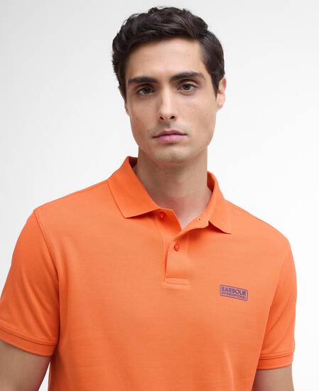 Essential Polo Shirt Flame Orange Essential Polo Shirt Flame Orange