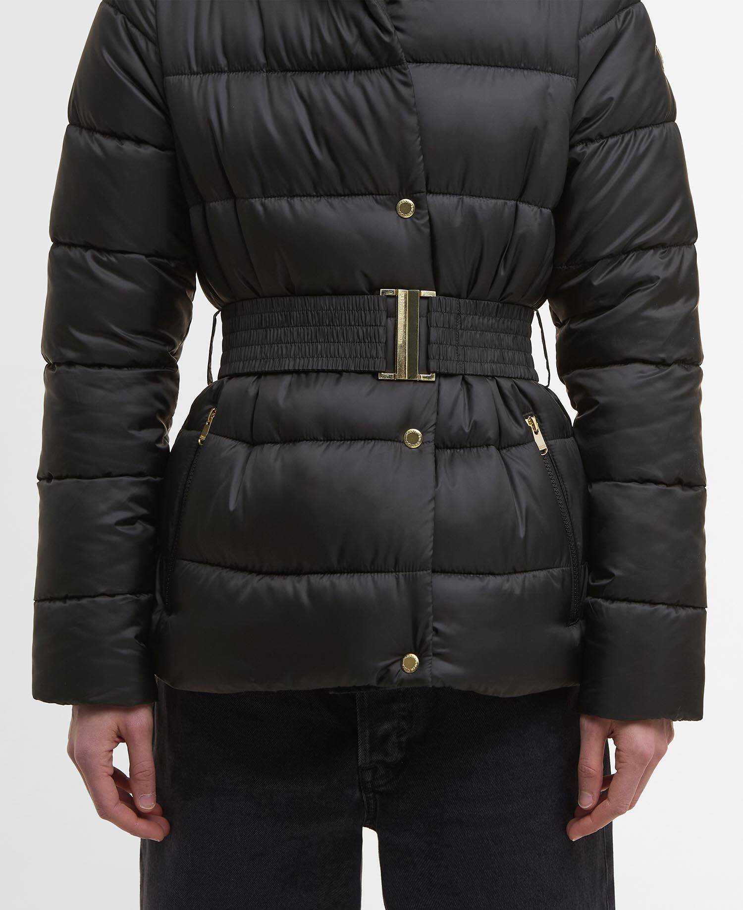 Short Track Line Puffer Jacket image number 5