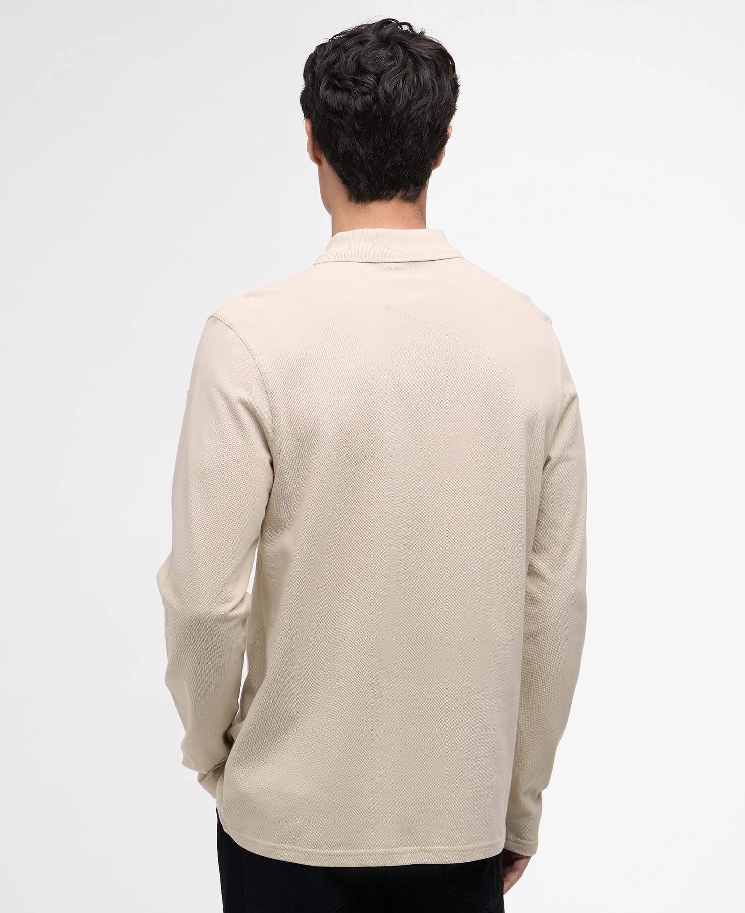 Marshall Long-Sleeved Polo Shirt Mist