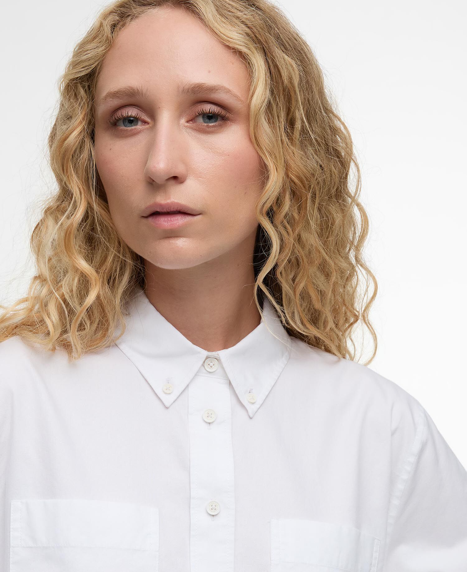 Camicia a maniche lunghe Wren White