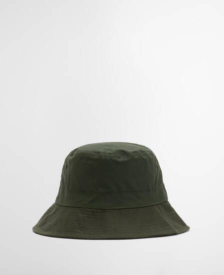 Brackley Waxed Bucket Hat Fern/Beech