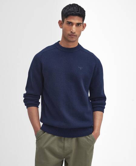 Grangetown Crew Neck Jumper Classic Navy