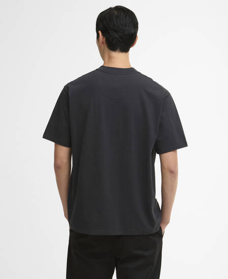 Dalton Logo Oversized T-Shirt Black