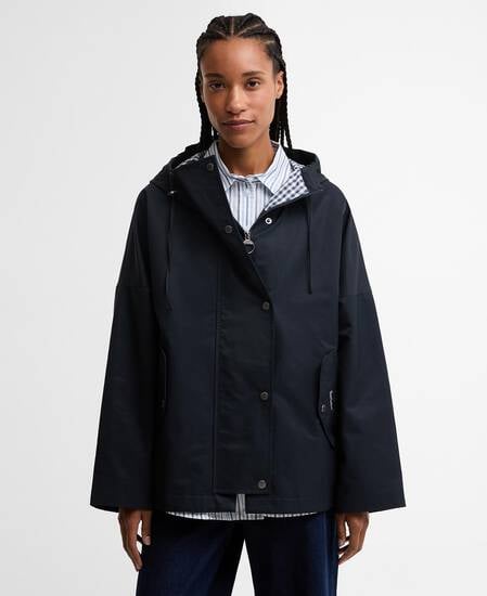Jacke Kingswood Showerproof Dark Navy/Navy Gingham