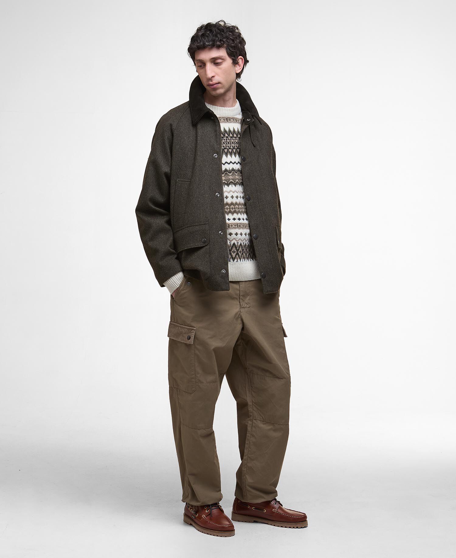 Buy Modified Bedale Wool Jacket for USD 720.00 | BARBOUR_US