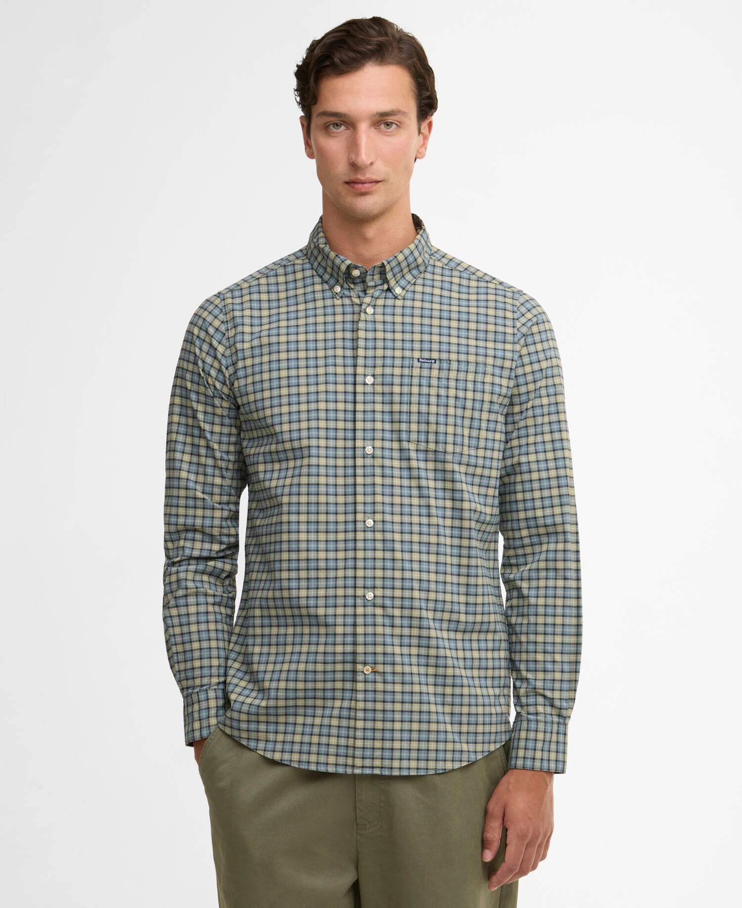 Lomond Tailored Long-Sleeved Shirt Highland Loch Tartan image number 0