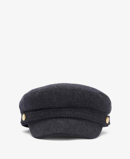 Bothal Bakerboy Cap Charcoal Grey