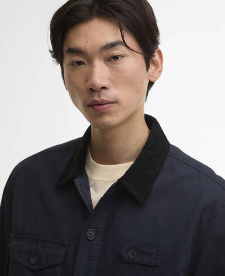 Overshirt in ripstop Endurance Navy