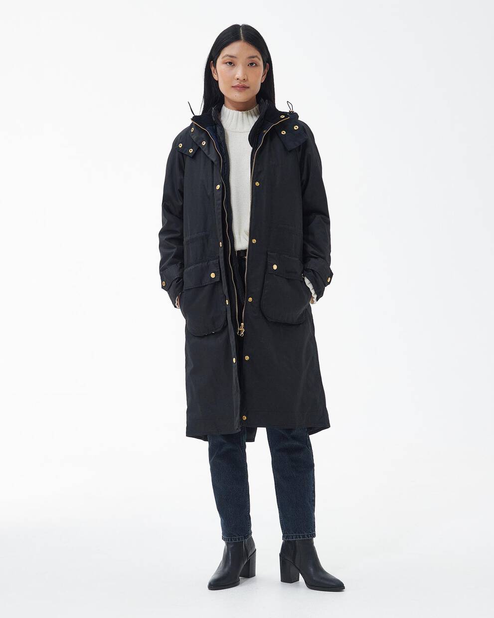 Long Cannich Waxed Jacket