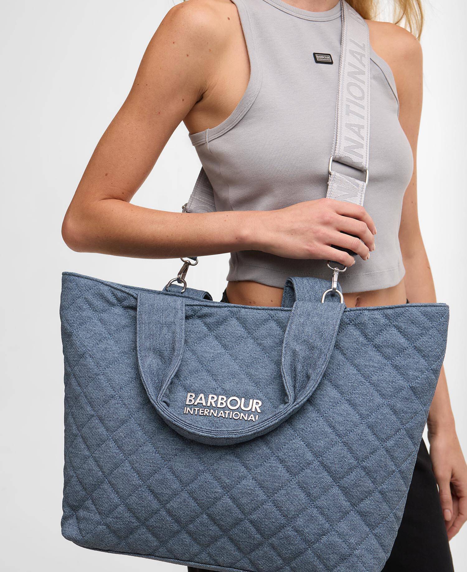 Denim Battersea Tote Bag Light Denim image number 3