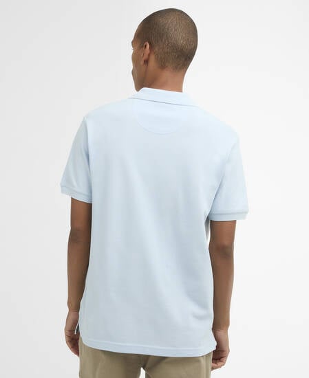 Pima Cotton Tailored Polo Sky