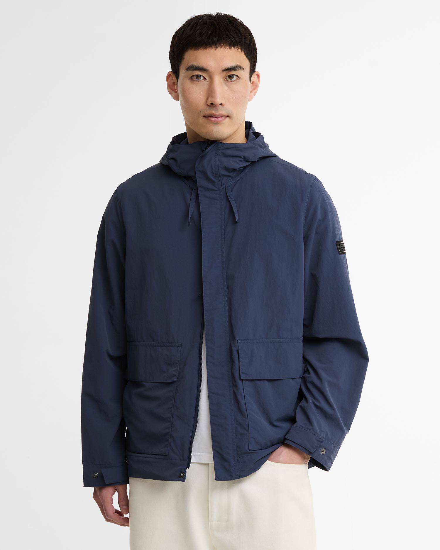 Barnwell Showerproof Jacket Oxford Navy image number 0