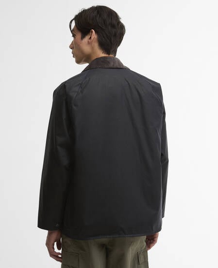 Modified Beaufort Spectator Waxed Jacket Navy