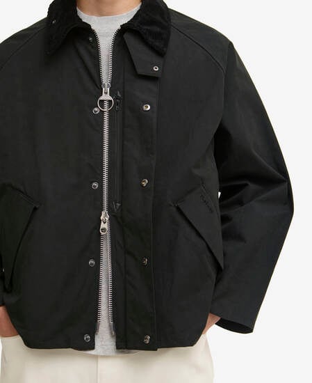 Transporter Oversized Casual Jacket Black
