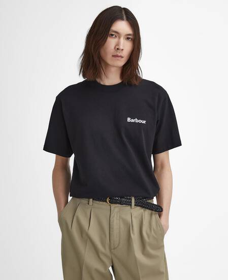 Bowery Oversized Graphic T-Shirt Classic Black