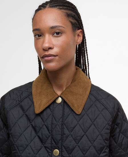 Giacca trapuntata Liddesdale Oversize Black/Classic