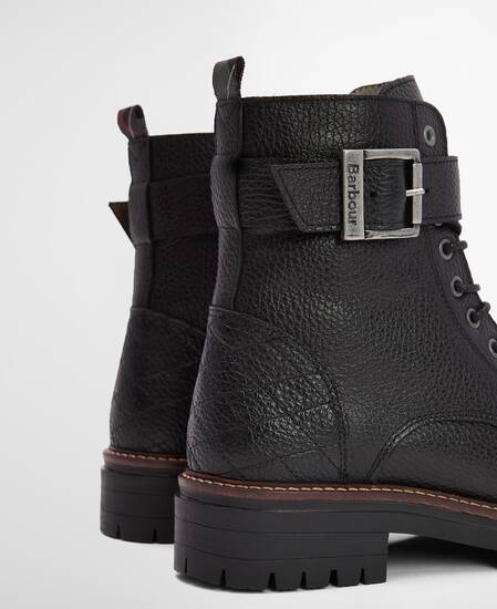 Heidi Commando Boots Black