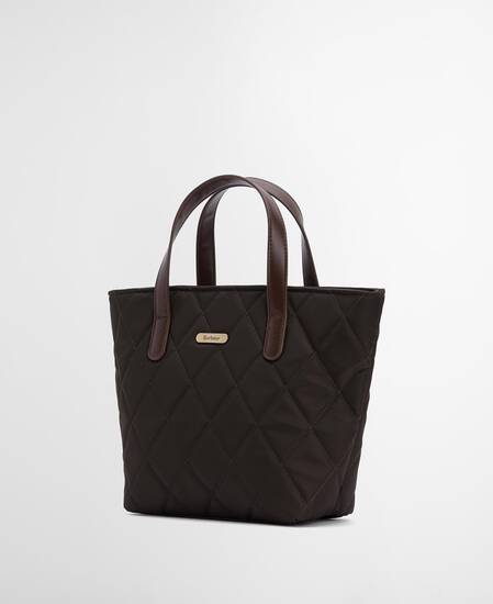 Mini-borsa tote trapuntata Olive