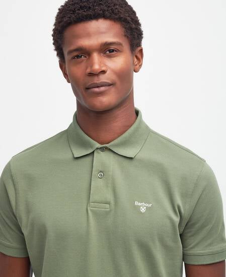Lightweight Sports Short-Sleeved Polo Shirt Burnt Olive