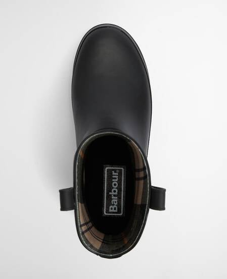 Elley Harness Wellington Boots Black