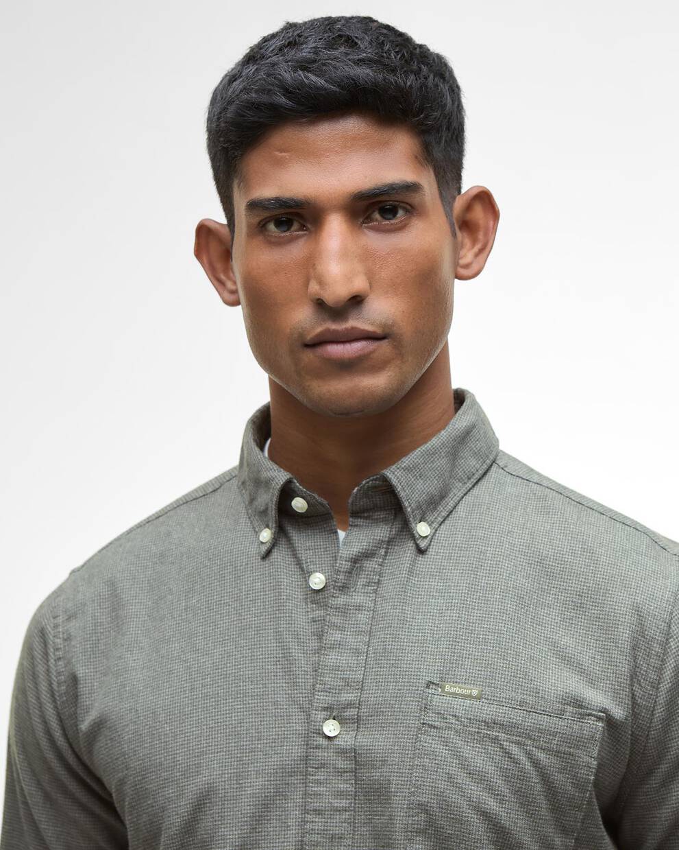 Huntly Houndstooth Tailored Shirt