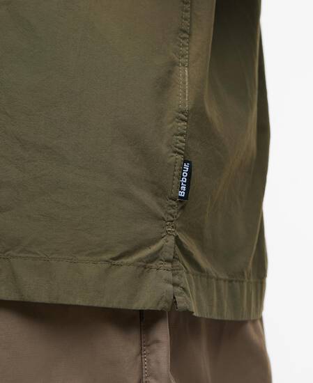 Morwick Oversized Long-Sleeved Shirt British Khaki