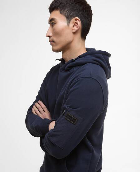 Felpa con cappuccio Ewan Navy