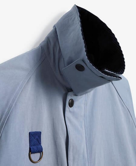 Spey Oversized Casual Jacket Washed Blue