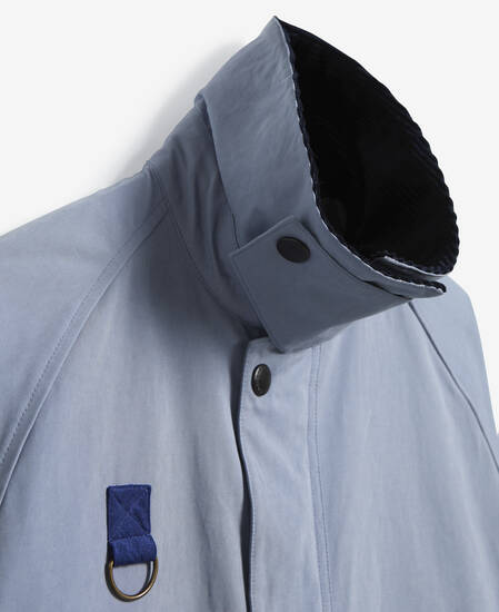 Spey Oversized Casual Jacket Washed Blue