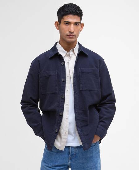 Moleskin Overshirt Navy Moleskin Overshirt Navy