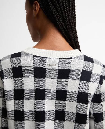 Pullover Avebury Gingham Rundhalsausschnitt Multi
