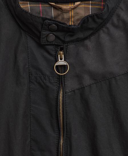 Barbour Re-Loved Royston Waxed Jacket - Size M Black Barbour Re-Loved Royston Waxed Jacket - Size M Black