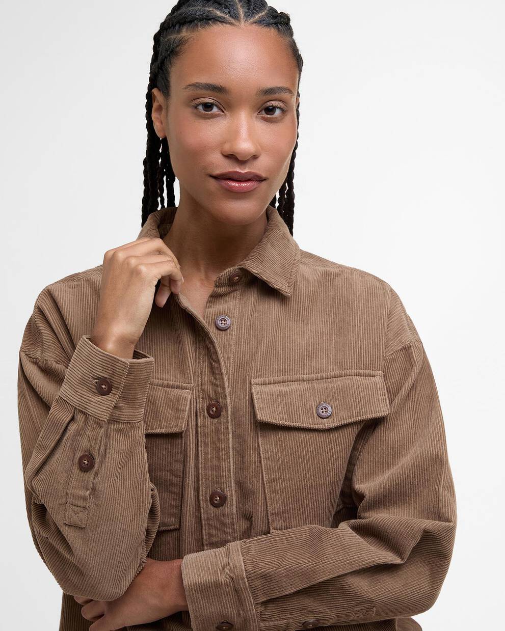 Yasmin Relaxed Cord Shirt