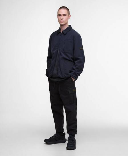 Albby Microfleece Overshirt Dark Navy