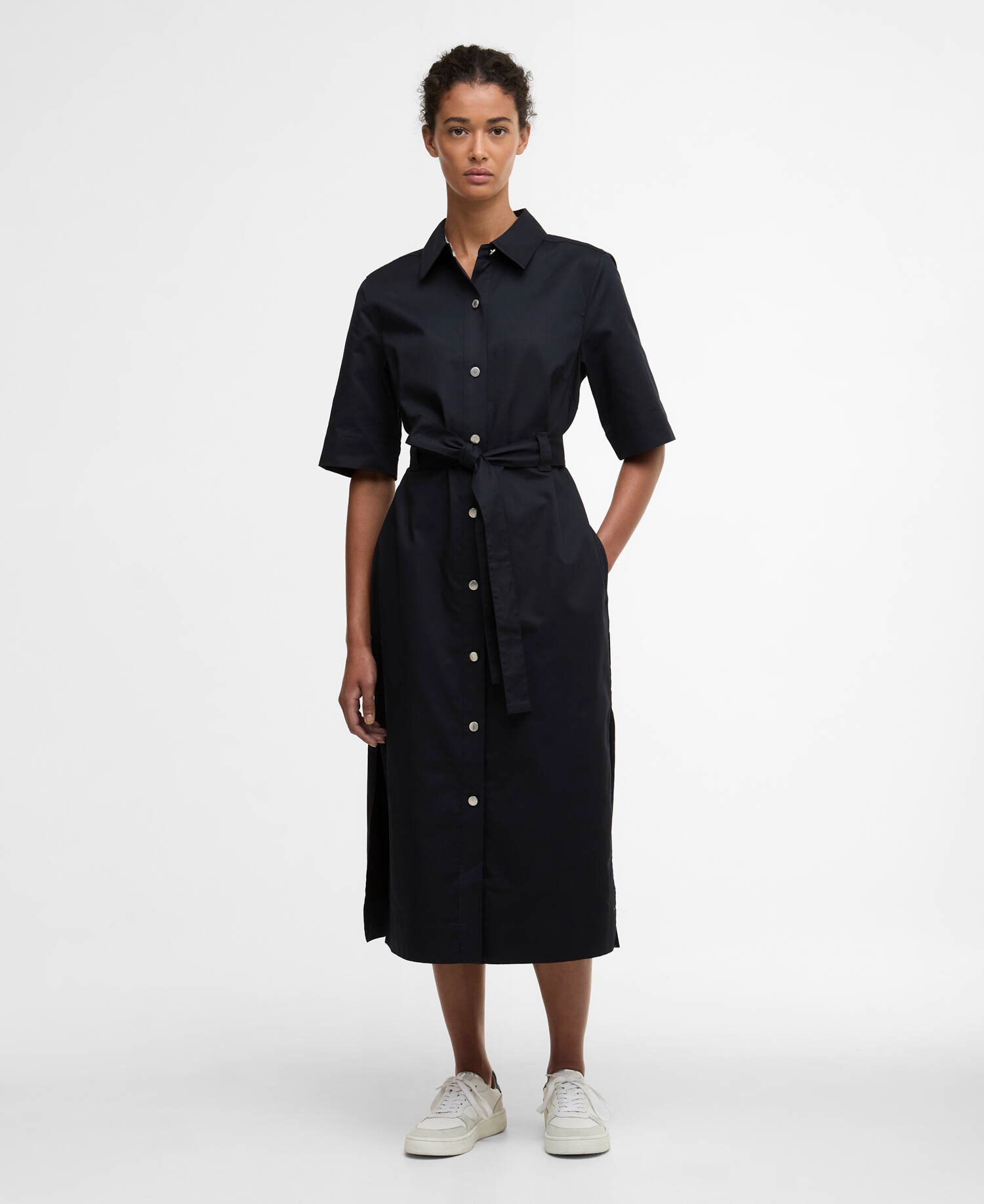 Sloane Midi Dress Dark Navy image number 0
