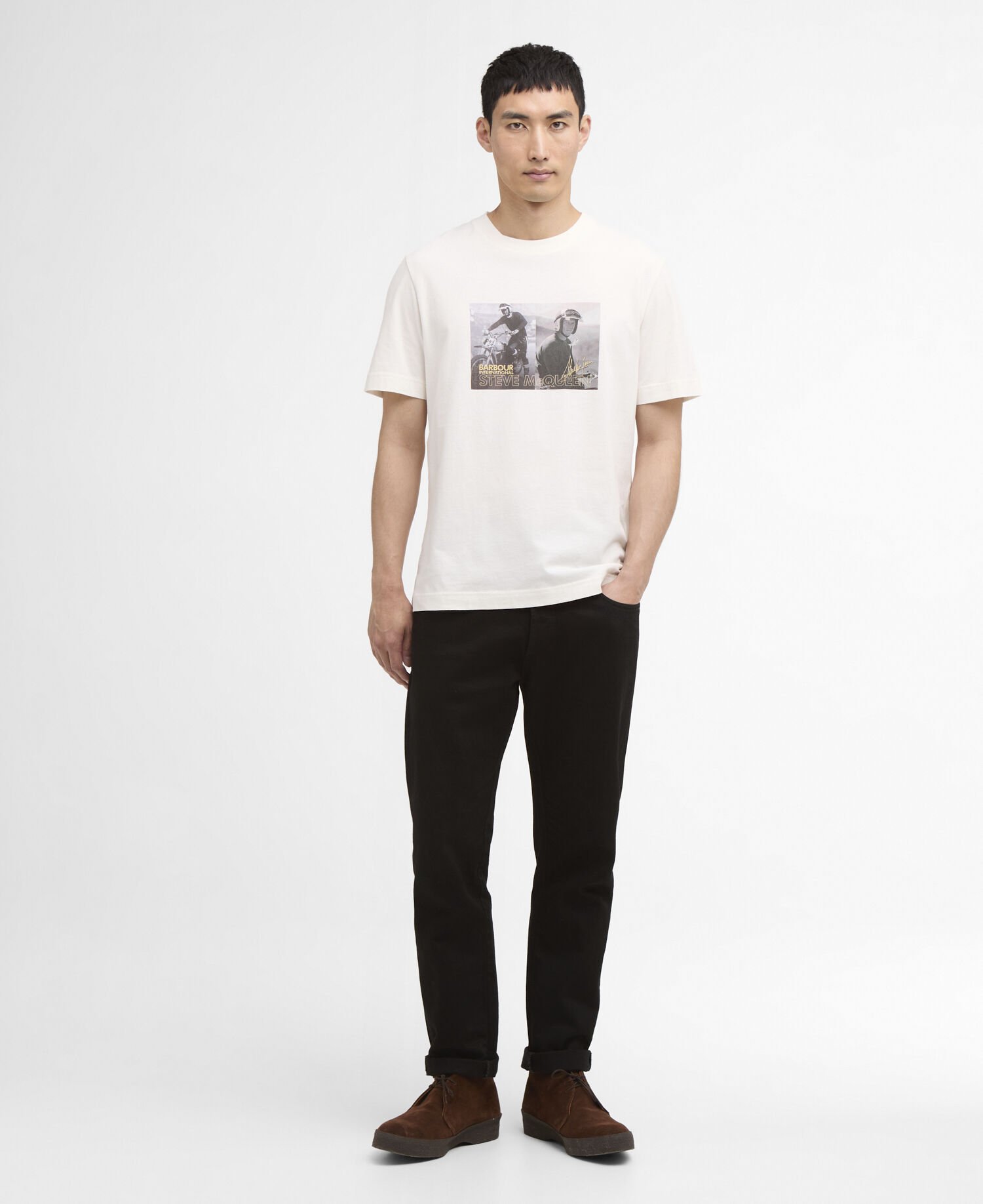 T-Shirt Hellen Graphic Whisper White