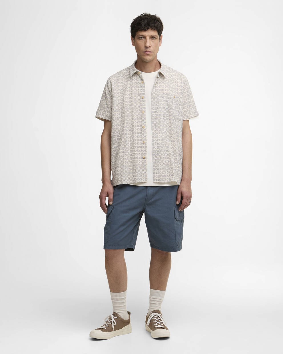 Wildfell Printed Short-Sleeved Relaxed Shirt