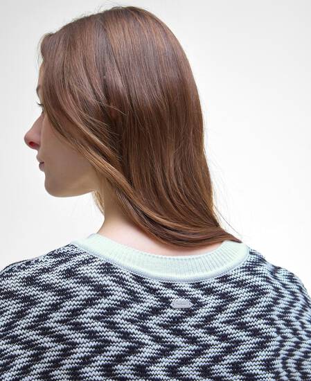 Olivia Button-Up Sweater Vest Cloud/Navy