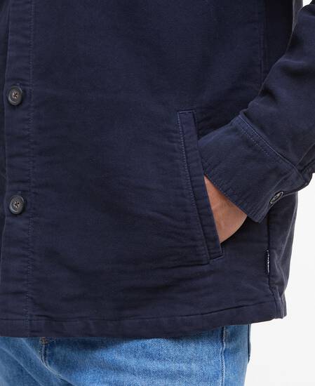 Moleskin Overshirt Navy Moleskin Overshirt Navy