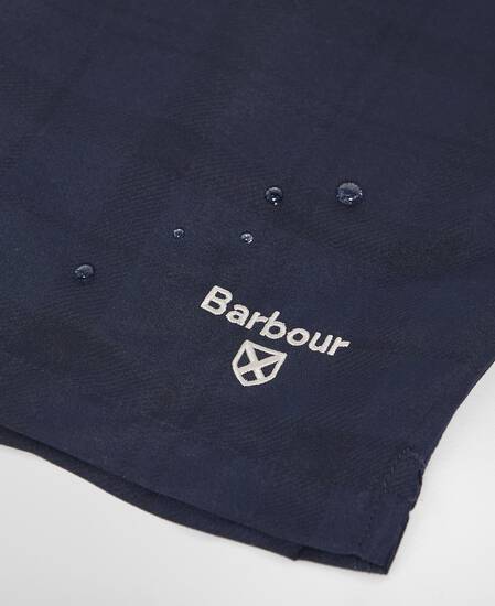 Badeshorts Water Reactive Tartan Navy