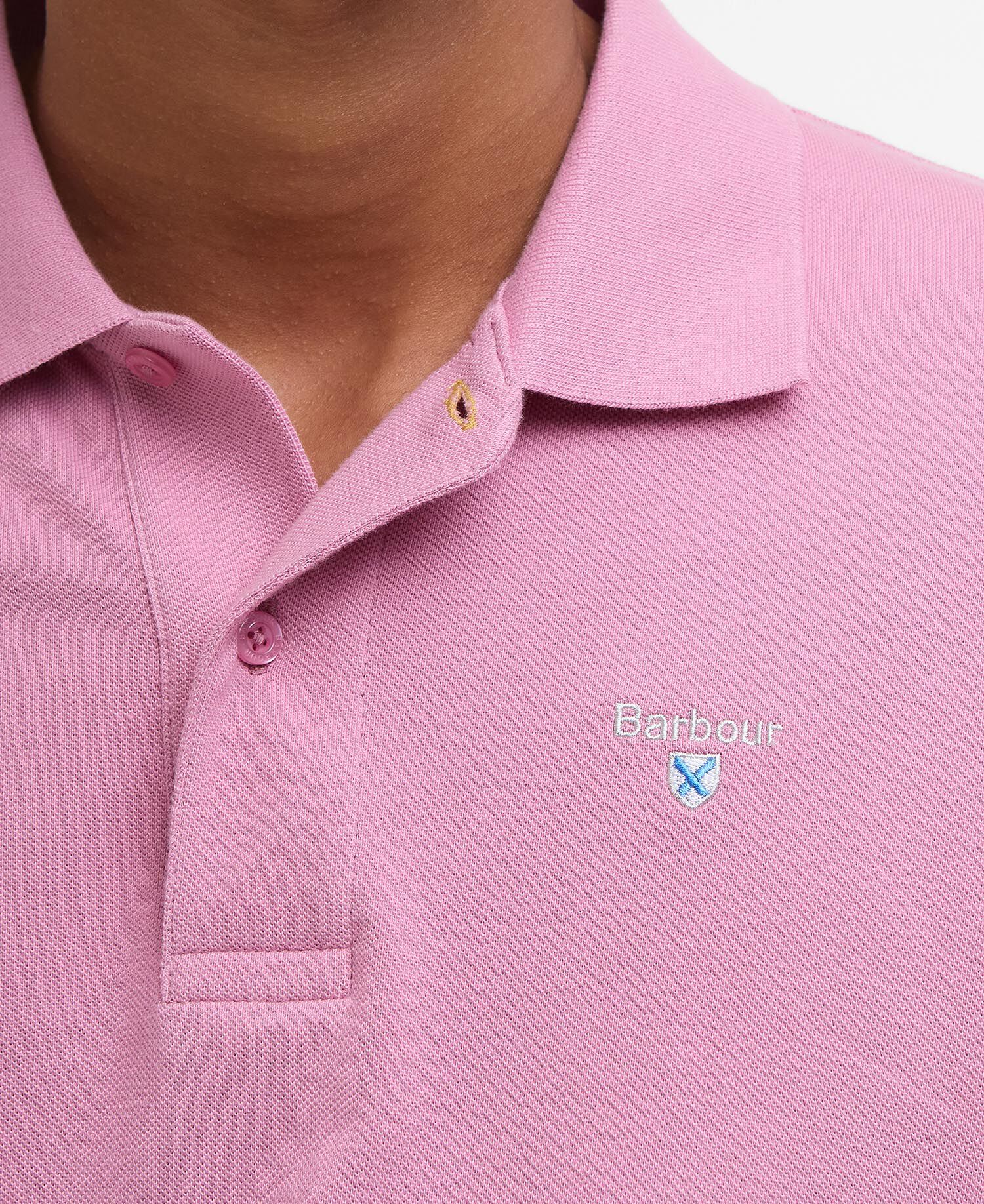 Sports Short-Sleeved Polo Shirt True Pink