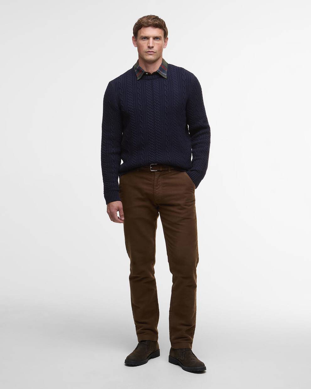 Lowfen Cable-Knit Jumper